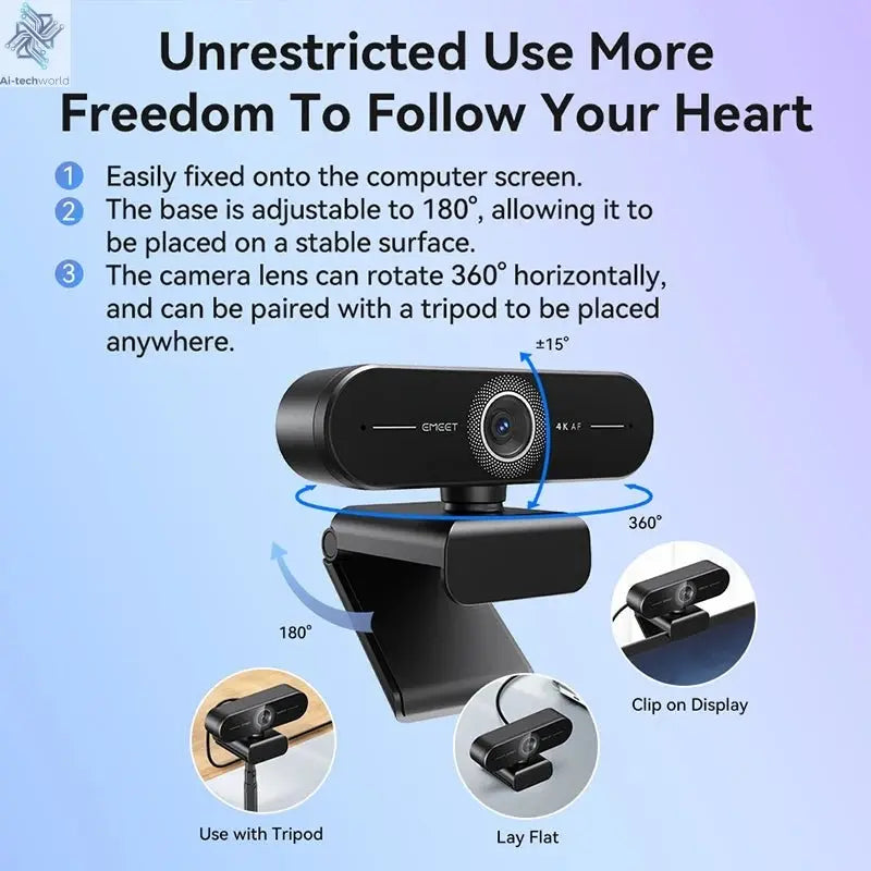 Autofocus Streaming Web Camera - Ai - TechWorld