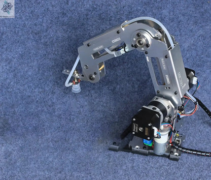 Automation Technology Multi Axis Robotic Arm Industrial Stepping Metal Manipulator For Arduino 2560 Robot DIY Kit with Suction Cup/Stepper Motor Claw Ai-TechWorld 