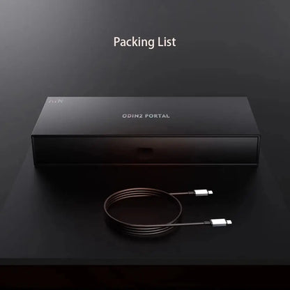 Ayn Odin2 Portal Pro/ Max Handheld Game Console 8Gen2 7Inch Touch Screen 8000mAh Wifi7.0 Android System Video Game Console Ai-TechWorld 