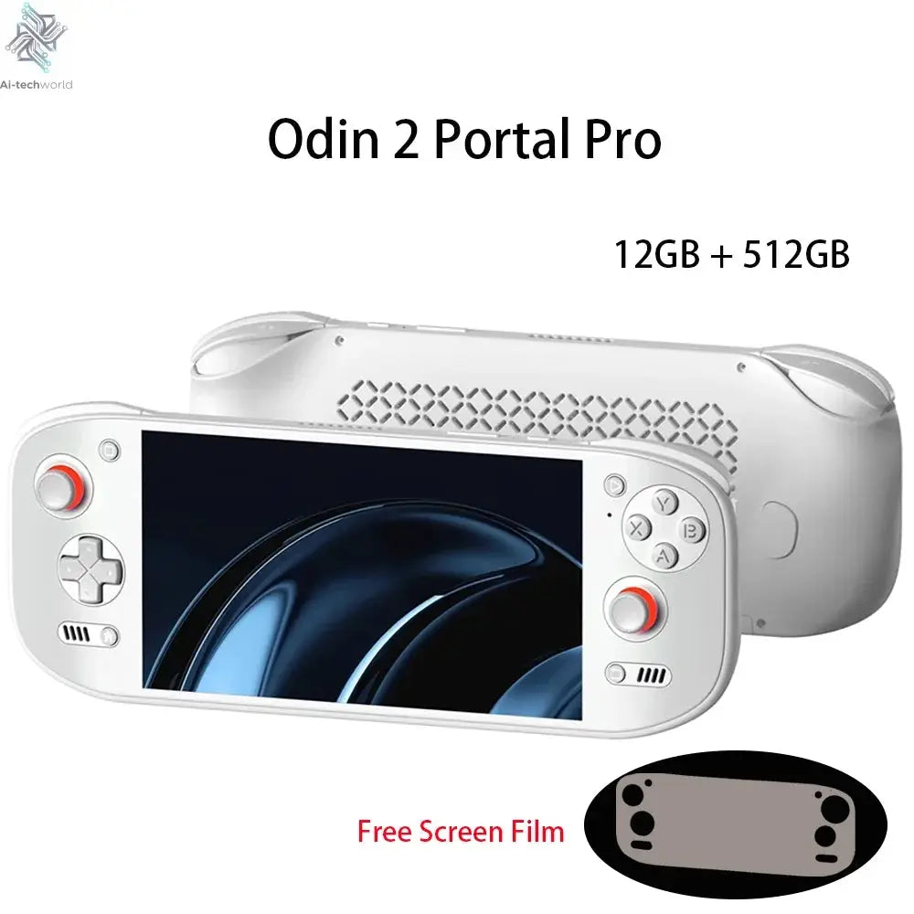 Ayn Odin2 Portal Pro/ Max Handheld Game Console 8Gen2 7Inch Touch Screen 8000mAh Wifi7.0 Android System Video Game Console Ai-TechWorld 