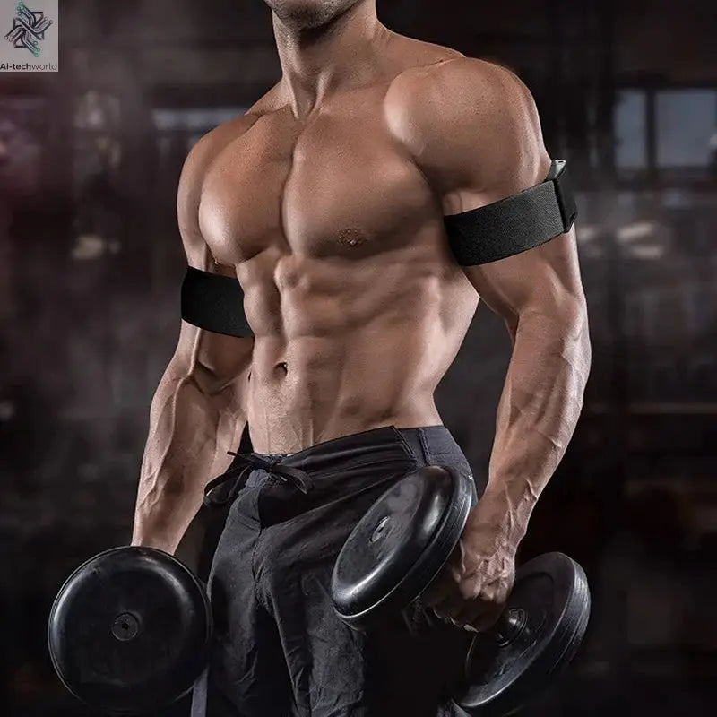 BFR Booty Bands Blood Flow Restriction Bands Resistance Butt Squat Thigh Glutes Hip Building Kaatsu Straps Gym Fitness Equipment Ai-TechWorld 