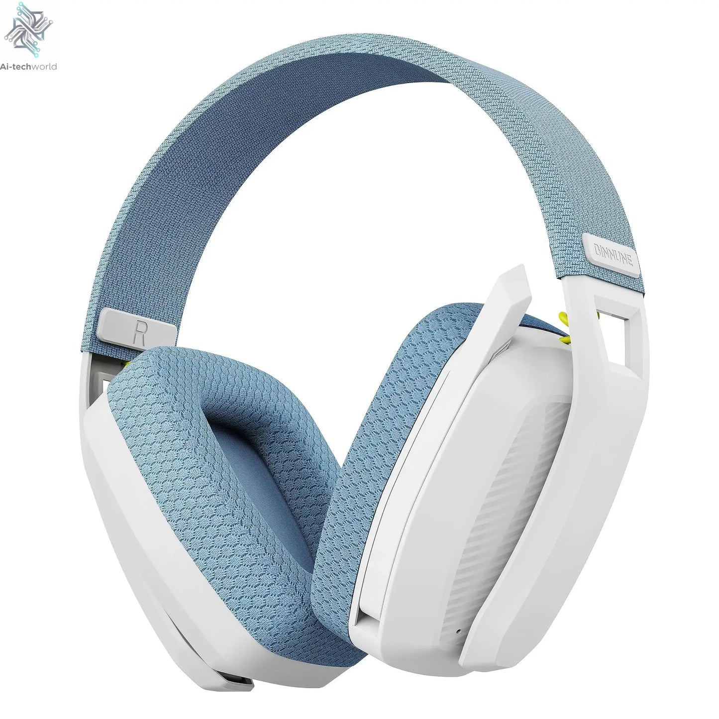 BINNUNE BW06 2.4GHz Wireless Gaming Headset with Mic for PS5 PS4 PC Mac Playstation Bluetooth Gaming Headset with Microphone Ai-TechWorld 