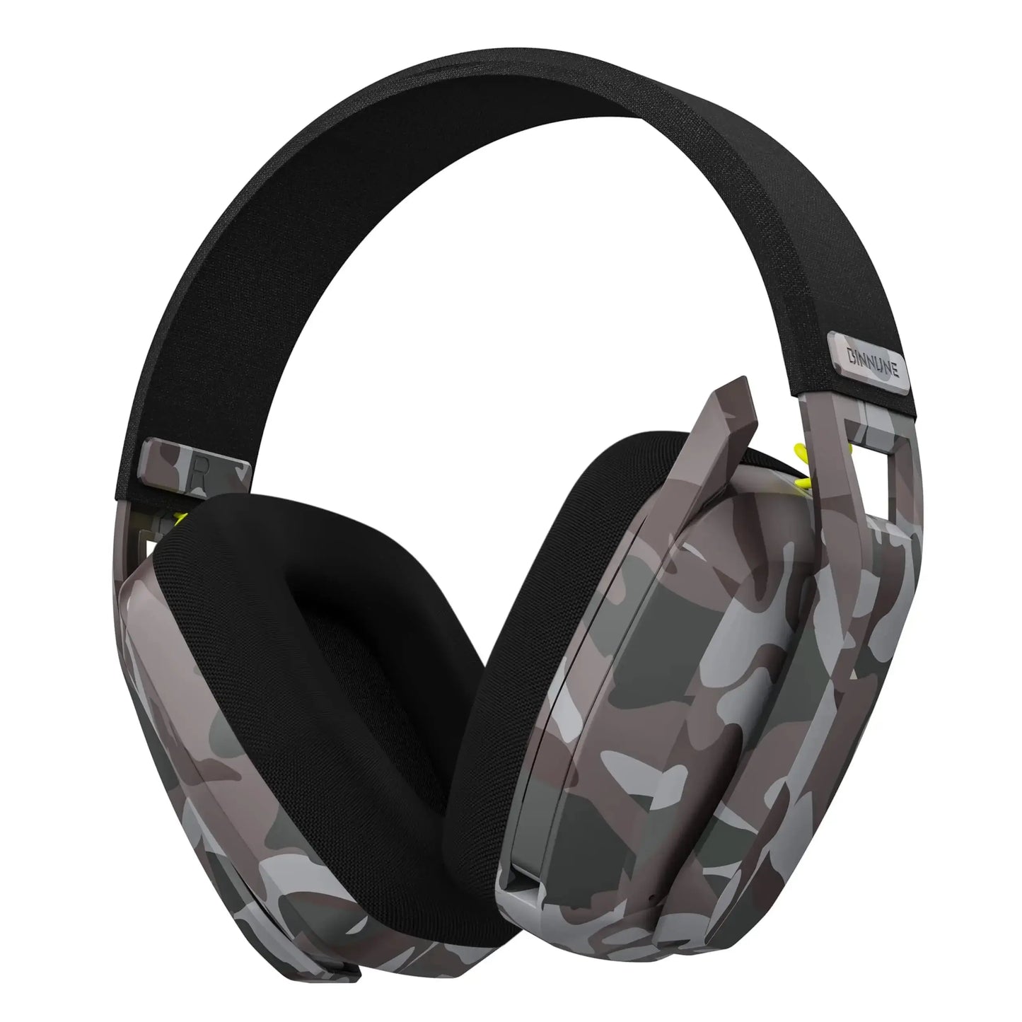BINNUNE BW06 2.4GHz Wireless Gaming Headset with Mic for PS5 PS4 PC Mac Playstation Bluetooth Gaming Headset with Microphone Ai-TechWorld 