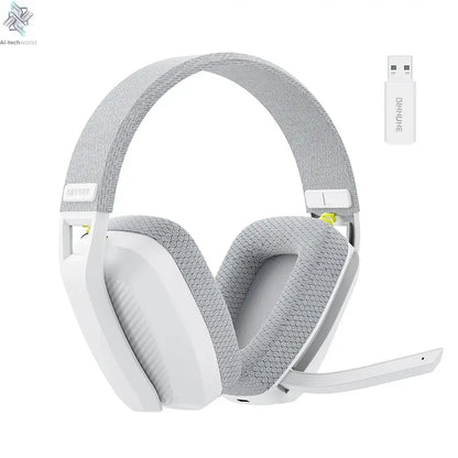 BINNUNE BW06 2.4GHz Wireless Gaming Headset with Mic for PS5 PS4 PC Mac Playstation Bluetooth Gaming Headset with Microphone Ai-TechWorld 