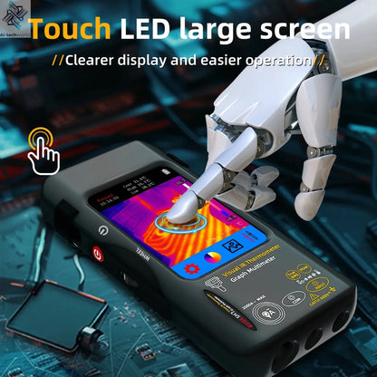BSIDE SH7 Touch Thermal Imaging Multimeter with IR Camera,320*320 Resolution 20000 counts High Accuracy Voltage Test Pro Ai-TechWorld 