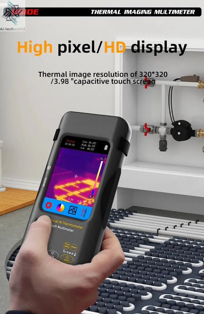 BSIDE SH7 Touch Thermal Imaging Multimeter with IR Camera,320*320 Resolution 20000 counts High Accuracy Voltage Test Pro Ai-TechWorld 