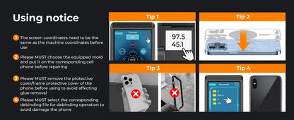 Back Glass Laser for iPhone 8-17 Series, Glue Removal Laser Engraving Seperator, w/Air Purifier&Cell Phone Repair Tool Ai-TechWorld 