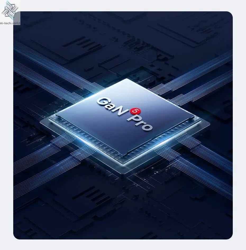 Baseus 100W Fast USB Charger 6 in 1 Power Strip Desktop Charging Station Surge Protector 4000W 2AC Out For Laptop iPhone Samsung Ai-TechWorld