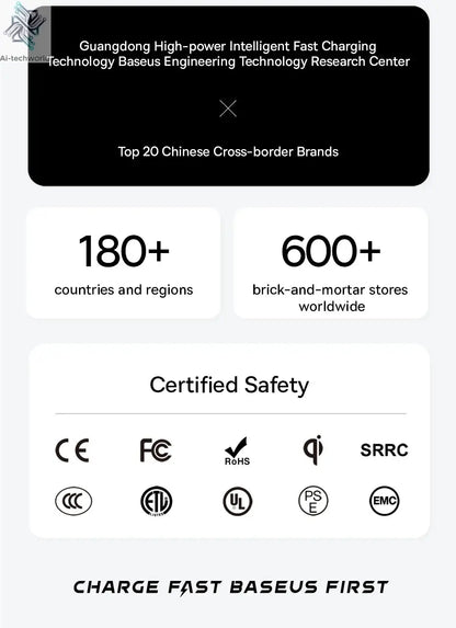 Baseus 15W Magnetic Charging Phone Holder Wireless Charger Phone Bracket for iPhone 12 13 14 15 Pro Max Dashborad Center Console Ai-TechWorld 