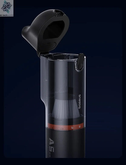 Baseus A5 Air Car Vacuum Cleaner 2-in-1 Powerful Wireless Cleaner Strong Suction Handheld Car Cleaning Portable Home Appliance Ai-TechWorld 