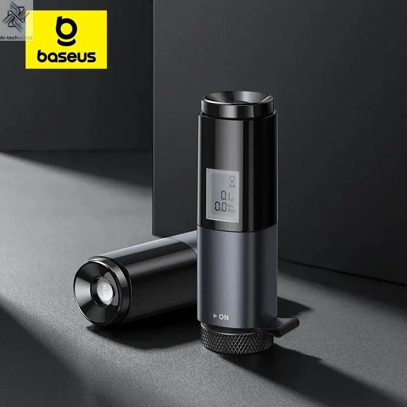 Baseus LED Display Automatic Alcohol Tester Professional Breath Alcohol Tester Rechargeable Breathalyzer Alcohol Test Tools Ai-TechWorld 