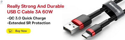 Baseus USB Type C To USB C Cable For iPhone 17 16 100W/5A PD Fast Charging Charger Cord For Macbook Xiaomi Samsung Type-C Cable Ai-TechWorld 