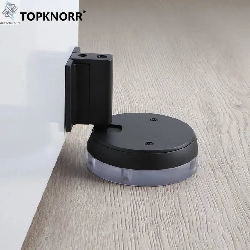 Bedroom Windproof Floor Suction No Punching Bathroom Invisible Door Touch Door Stop Non-magnetic Push Mechanical Door Suction Ai-TechWorld 