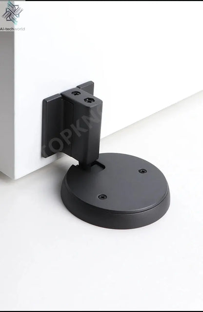 Bedroom Windproof Floor Suction No Punching Bathroom Invisible Door Touch Door Stop Non-magnetic Push Mechanical Door Suction Ai-TechWorld 