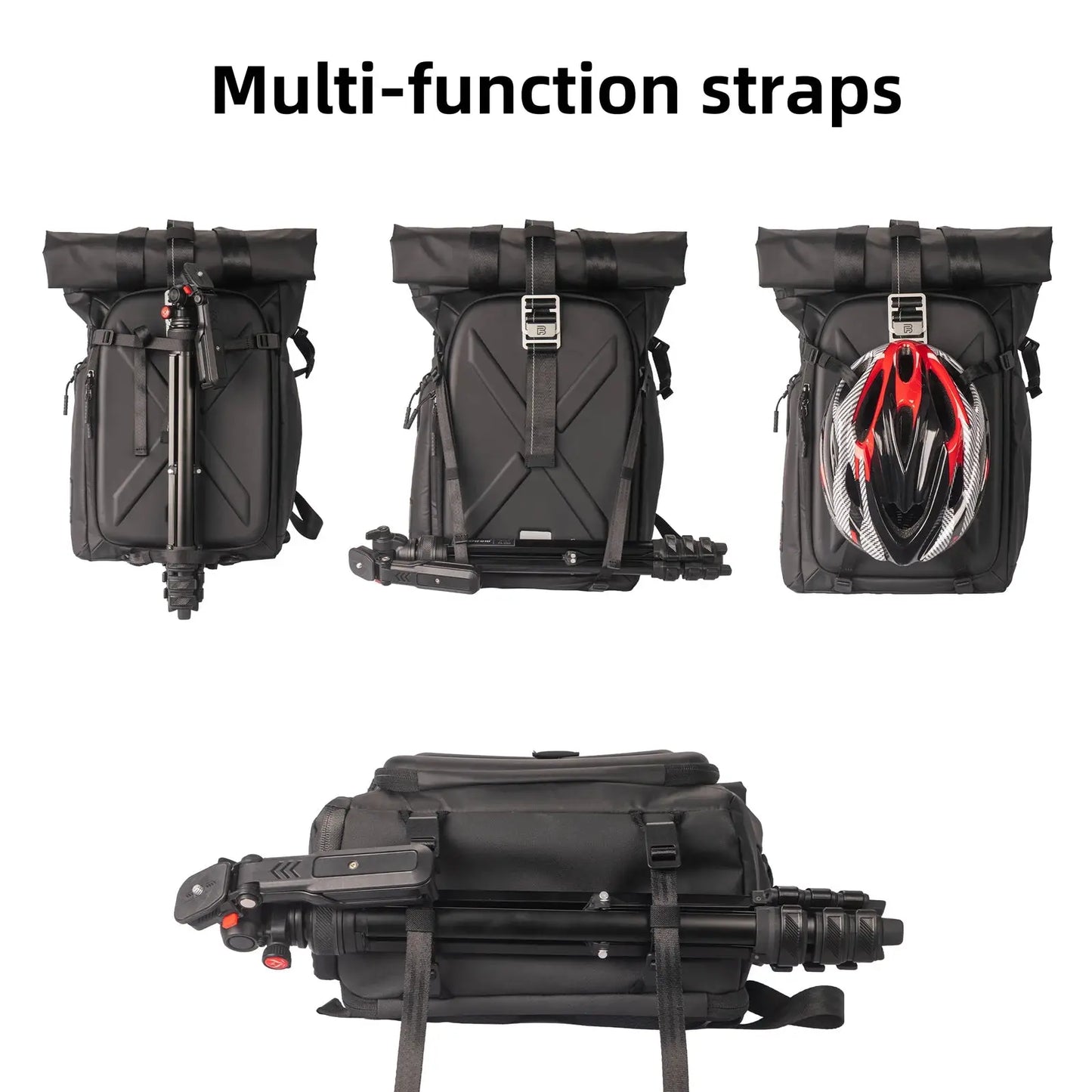 Besnfoto Waterproof Hard Shell Photography Backpack for DJI Drones & DSLR Cameras, Travel Shoulder Handbag Storage Case - Ai-TechWorld