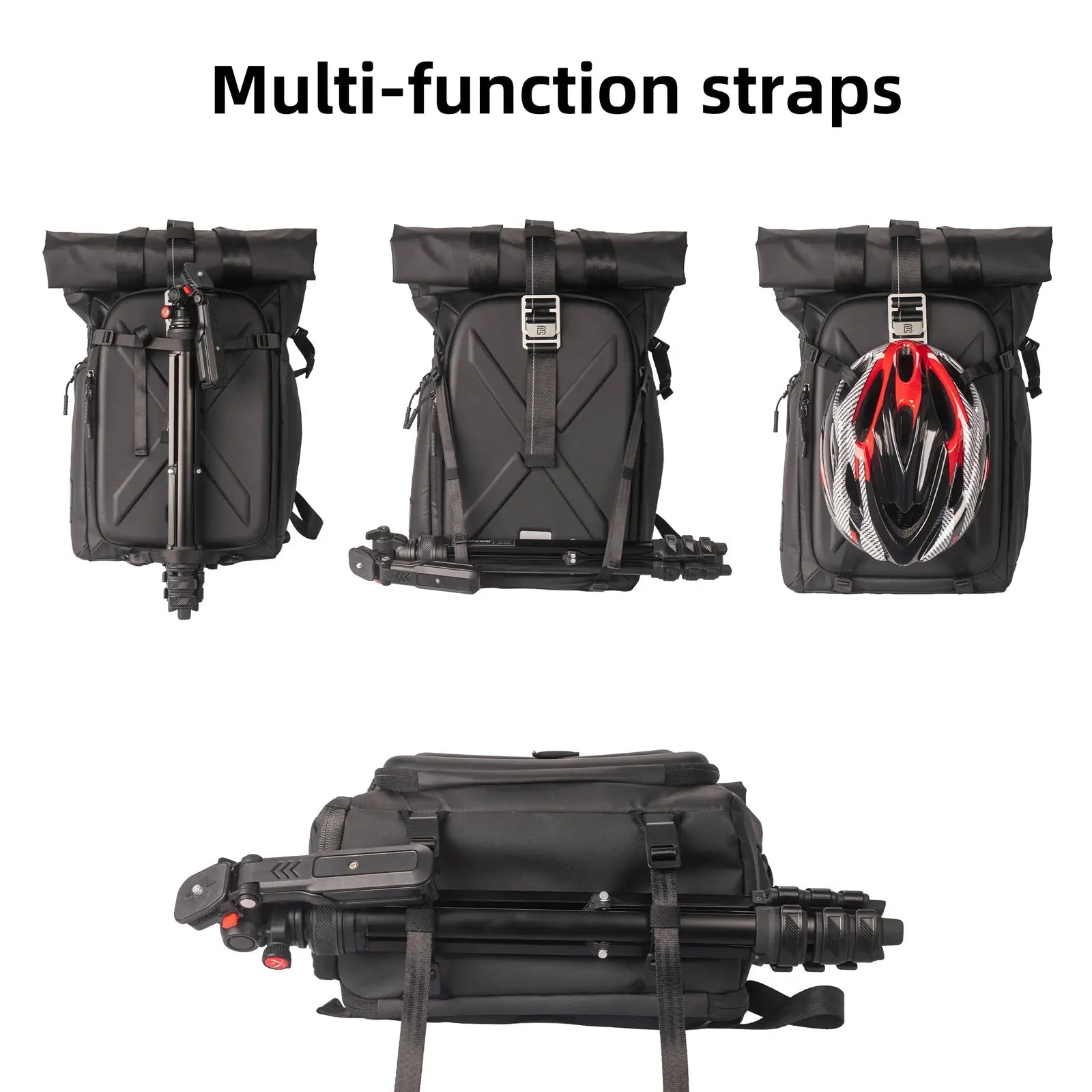 Besnfoto Waterproof Hard Shell Photography Backpack for DJI Drones & DSLR Cameras, Travel Shoulder Handbag Storage Case - Ai-TechWorld