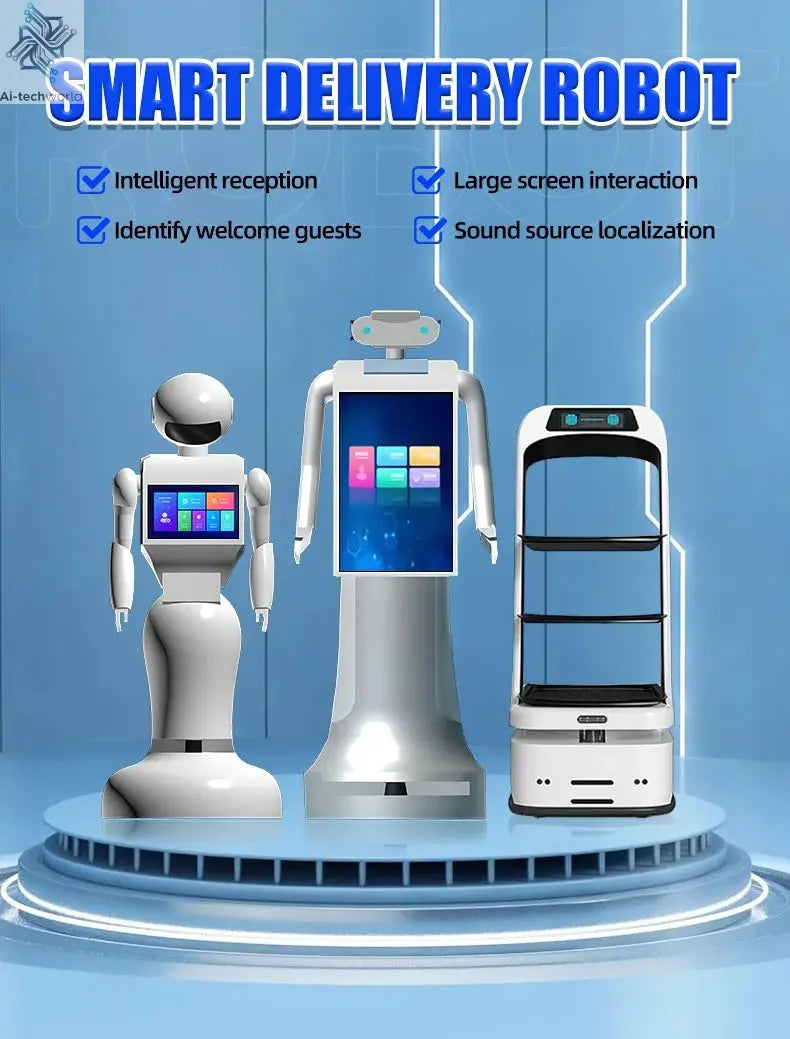 Bionic Humanoid Robot, Real Robot, Beauty Robot, Emotional Exchange and Life Interaction, Welcome Reception Robot Ai-TechWorld 