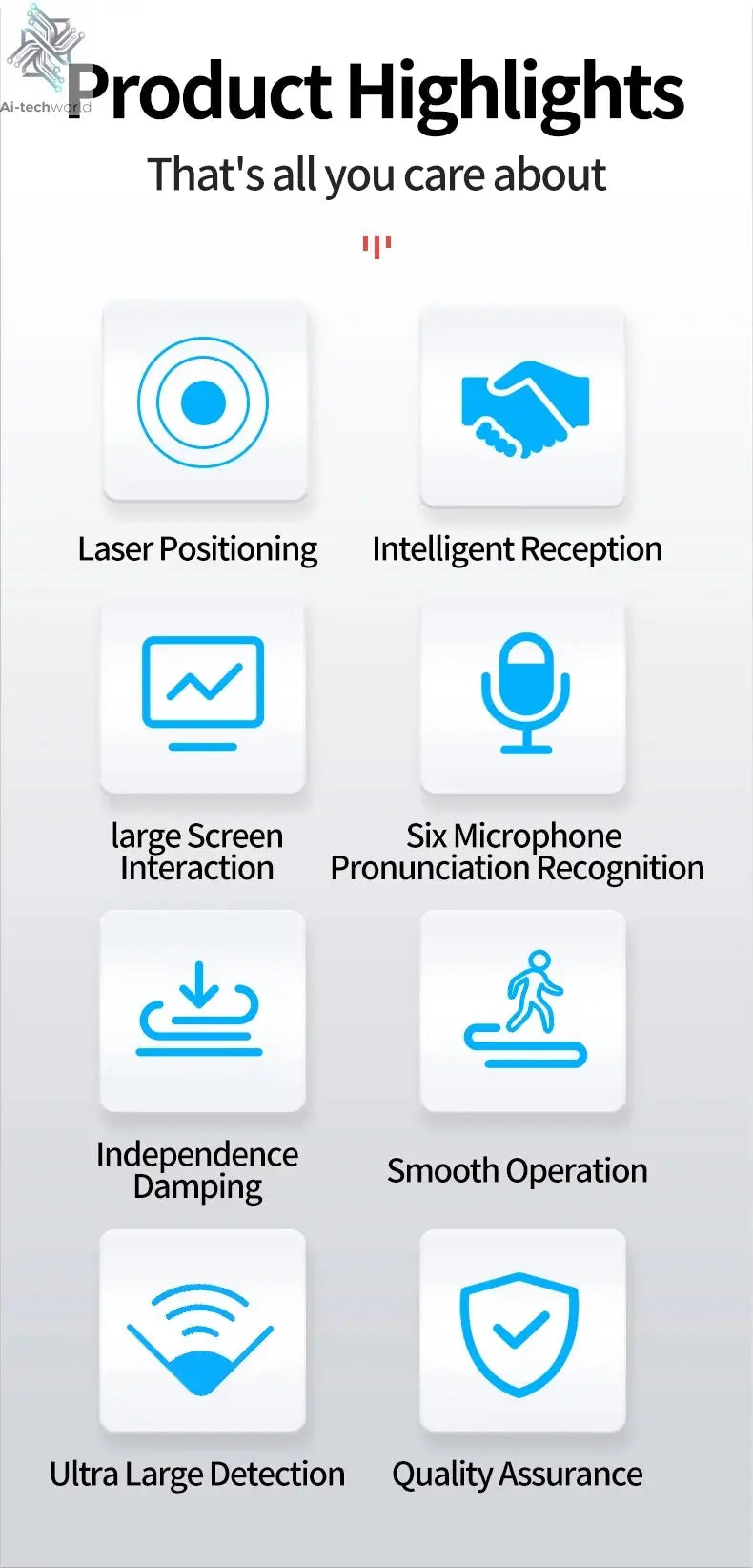 Bionic Humanoid Robot, Real Robot, Beauty Robot, Emotional Exchange and Life Interaction, Welcome Reception Robot Ai-TechWorld 