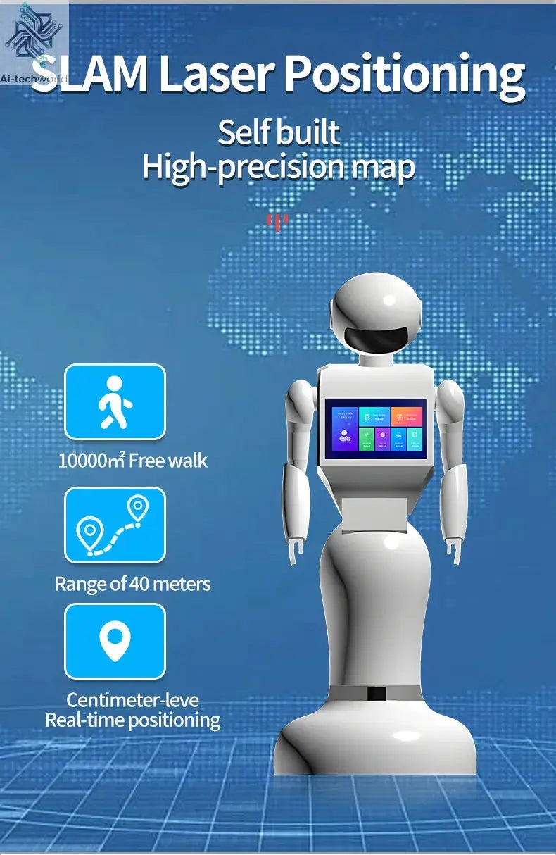 Bionic Humanoid Robot, Real Robot, Beauty Robot, Emotional Exchange and Life Interaction, Welcome Reception Robot Ai-TechWorld 