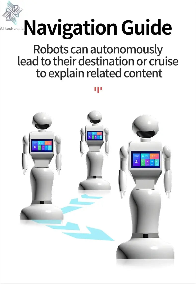 Bionic Humanoid Robot, Real Robot, Beauty Robot, Emotional Exchange and Life Interaction, Welcome Reception Robot Ai-TechWorld 