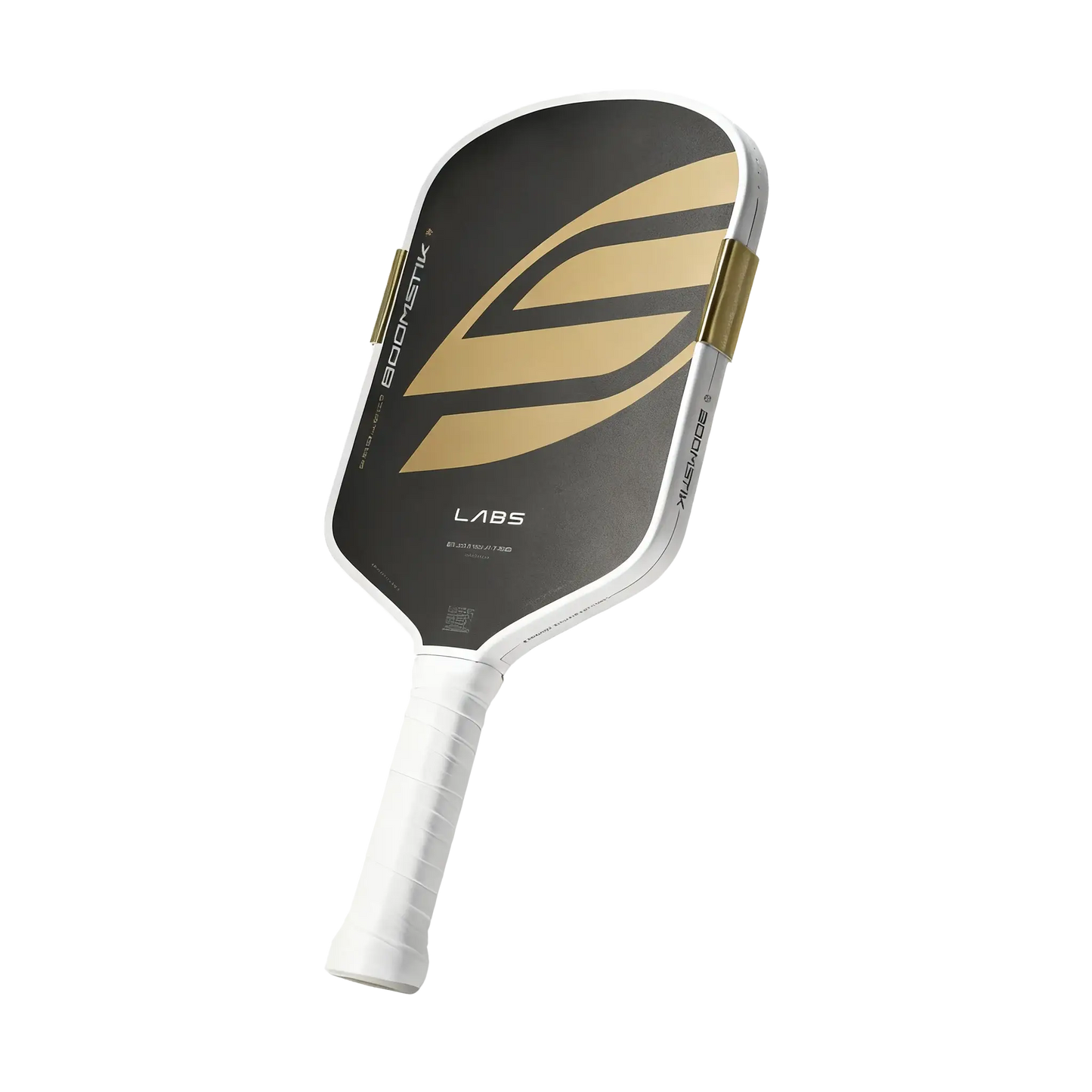 Boomsti Gold Paddle: T700 carbon fiber & EPP+EVA face. Light, durable for all levels. Non-slip grip & LABS multi-layer surface. Ai-TechWorld 