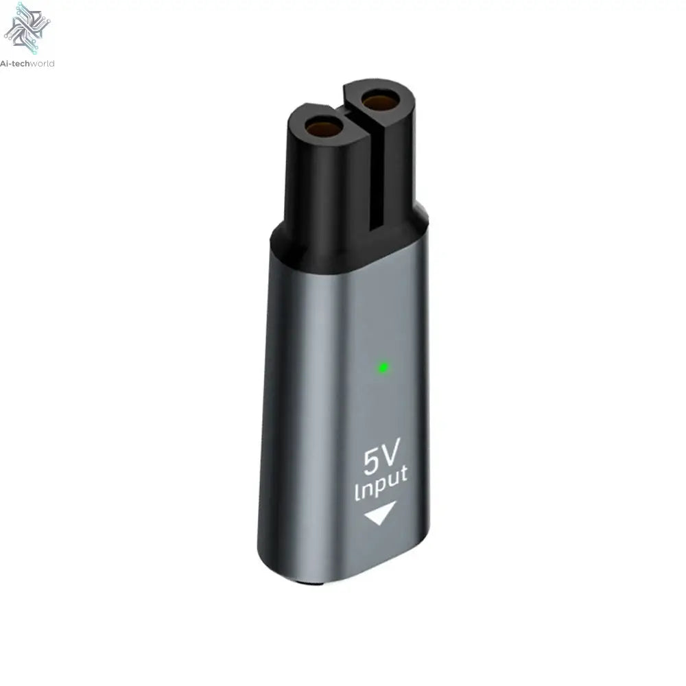Brangdy 5V Type-C Shaver Adapter Charger Converter Fit for Philips One Blade QP2724 QP2834 QP1424 QP1924 QP4631 Beard Trimmer Ai-TechWorld 