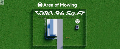 C-TOF Robotic Lawn Mower Redkey MGC800 MGC1000 Lawn Mower Robot Cable Break Detection Climbing 45% App Control Automatic Cutting Ai-TechWorld 