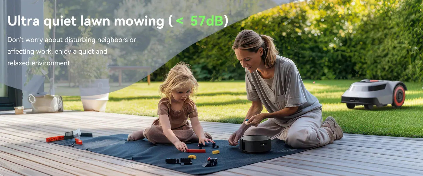 C-TOF Robotic Lawn Mower Redkey MGC800 MGC1000 Lawn Mower Robot Cable Break Detection Climbing 45% App Control Automatic Cutting Ai-TechWorld 