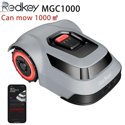 C-TOF Robotic Lawn Mower Redkey MGC800 MGC1000 Lawn Mower Robot Cable Break Detection Climbing 45% App Control Automatic Cutting Ai-TechWorld 