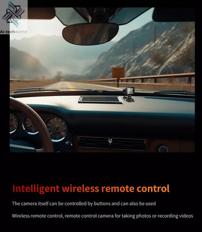 CERASTES V10 5K Action Camera Electronic Image Stabilization 2" Touch LCD 4K Waterproof Action Camera Dashcam Motion Detection Ai-TechWorld 