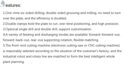 CNC Drilling Machine (six Sides Drill) CNC Side Driller Ai-TechWorld 