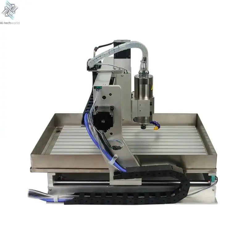 CNC Router 6040 4 Axis 2.2KW Metal 3D Carving Woodworking Machine 3040 USB Port Milling Engraving Machine 6090 with Water Tank - Ai - TechWorld