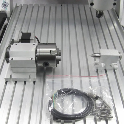 CNC Router 6040 4 Axis 2.2KW Metal 3D Carving Woodworking Machine 3040 USB Port Milling Engraving Machine 6090 with Water Tank - Ai - TechWorld