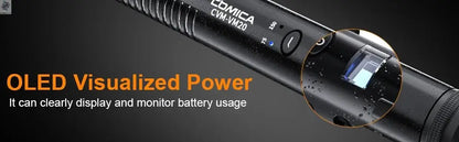 COMICA VM20 Shotgun Microphone, Professional Super Cardioid Microphone with Shock Mount, Camera Microphone For Video Record Ai-TechWorld 