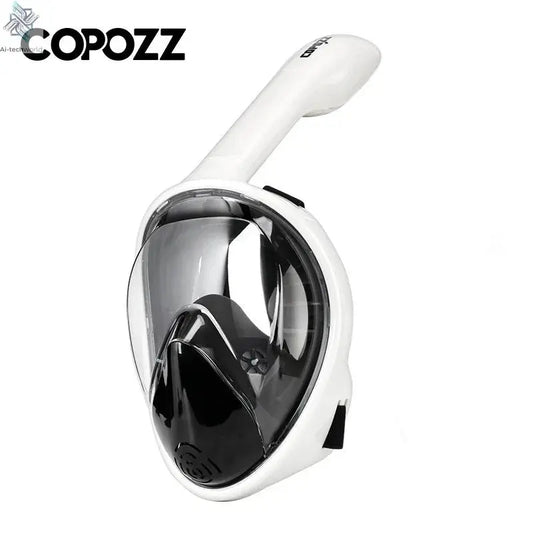 COPOZZ Professional Snorkeling Diving Mask Underwater Scuba Full Face Snorkel Mask Anti Fog Goggles for Adult Swimming Equipment Ai-TechWorld 