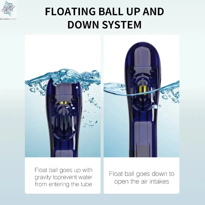 COPOZZ Professional Snorkeling Diving Mask Underwater Scuba Full Face Snorkel Mask Anti Fog Goggles for Adult Swimming Equipment Ai-TechWorld 