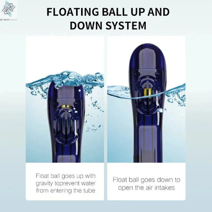 COPOZZ Professional Snorkeling Diving Mask Underwater Scuba Full Face Snorkel Mask Anti Fog Goggles for Adult Swimming Equipment Ai-TechWorld 