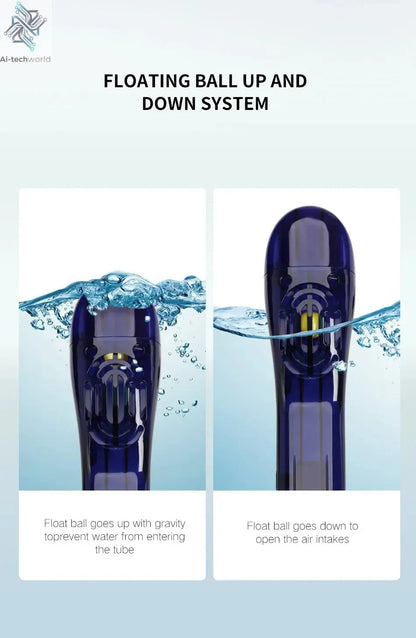 COPOZZ Professional Snorkeling Diving Mask Underwater Scuba Full Face Snorkel Mask Anti Fog Goggles for Adult Swimming Equipment Ai-TechWorld 