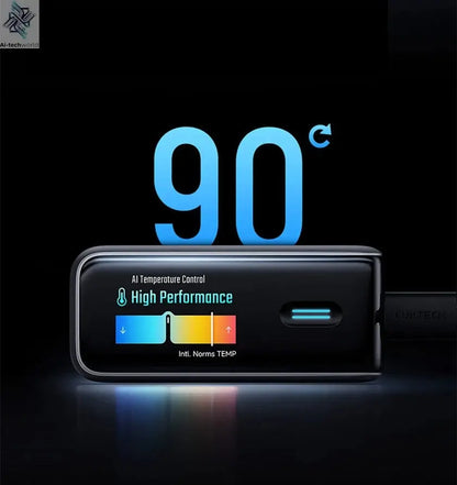 CUKTECH 10 GaN Super Charger Ultra 120W 100W MAX 4 Ports USB-C Charger For Xiaomi Samsung iPhone MacBook Laptop Ai-TechWorld 