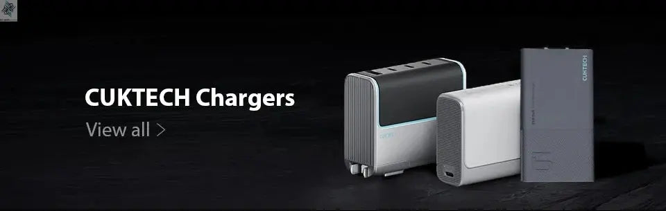 CUKTECH No.10 GaN Charger Mini 120W 3 Ports USB-C Charger Ai-TechWorld 