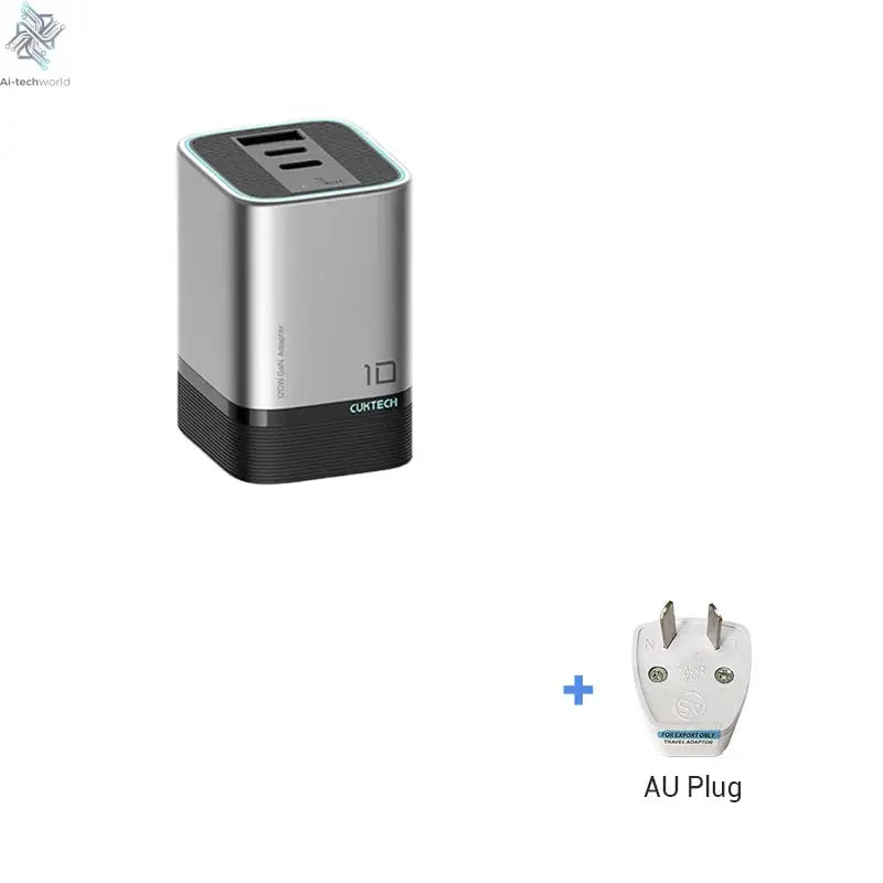CUKTECH No.10 GaN Charger Mini 120W 3 Ports USB-C Charger Ai-TechWorld 