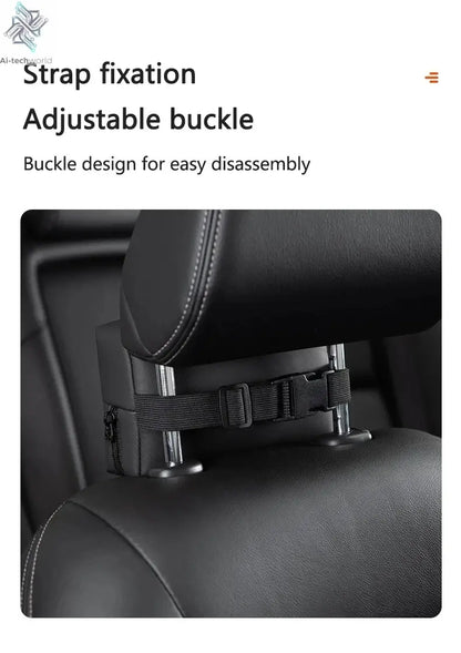 Car Interior Tissue Bag Seat Back Tissue Storage Box Holder Accessories For Tesla Model 3 Model S X Model Y Roadster SpaceX Ai-TechWorld 