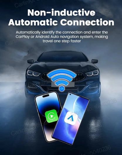 CarlinKit 5.0 Mini Ultra Wireless Adapter Wireless CarPlay Android Auto For OEM Car Plug and Play WiFi Bluetooth Auto Connection Ai-TechWorld 