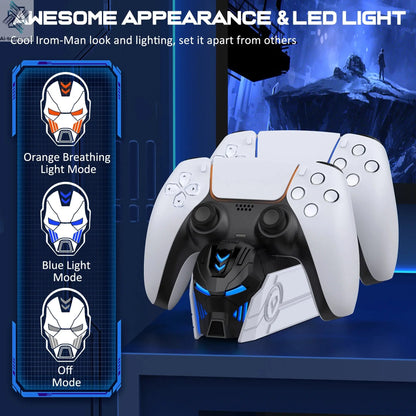 Charger For Sony Play Station Playstation PS 5 PS5 Controller Control Dualsense Stand Accessories Gamepad Support Command Holder Ai-TechWorld 