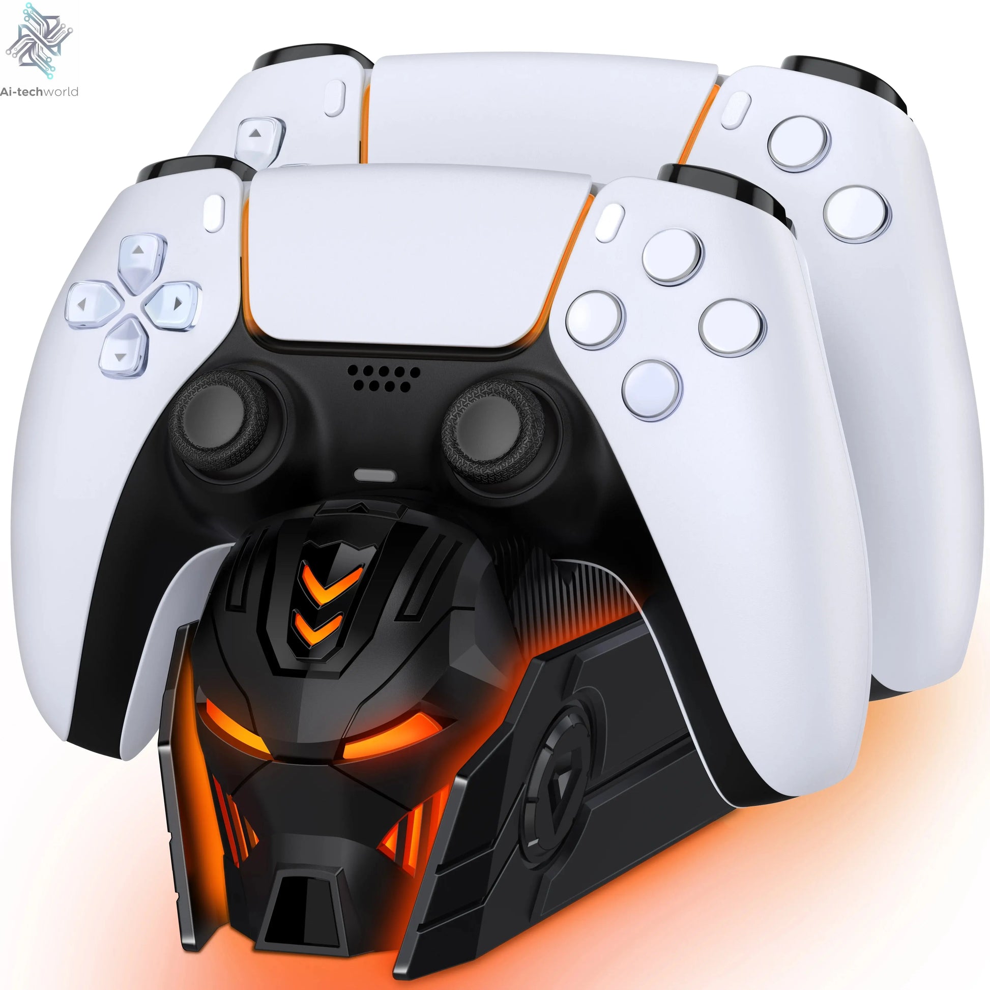 Charger For Sony Play Station Playstation PS 5 PS5 Controller Control Dualsense Stand Accessories Gamepad Support Command Holder Ai-TechWorld 