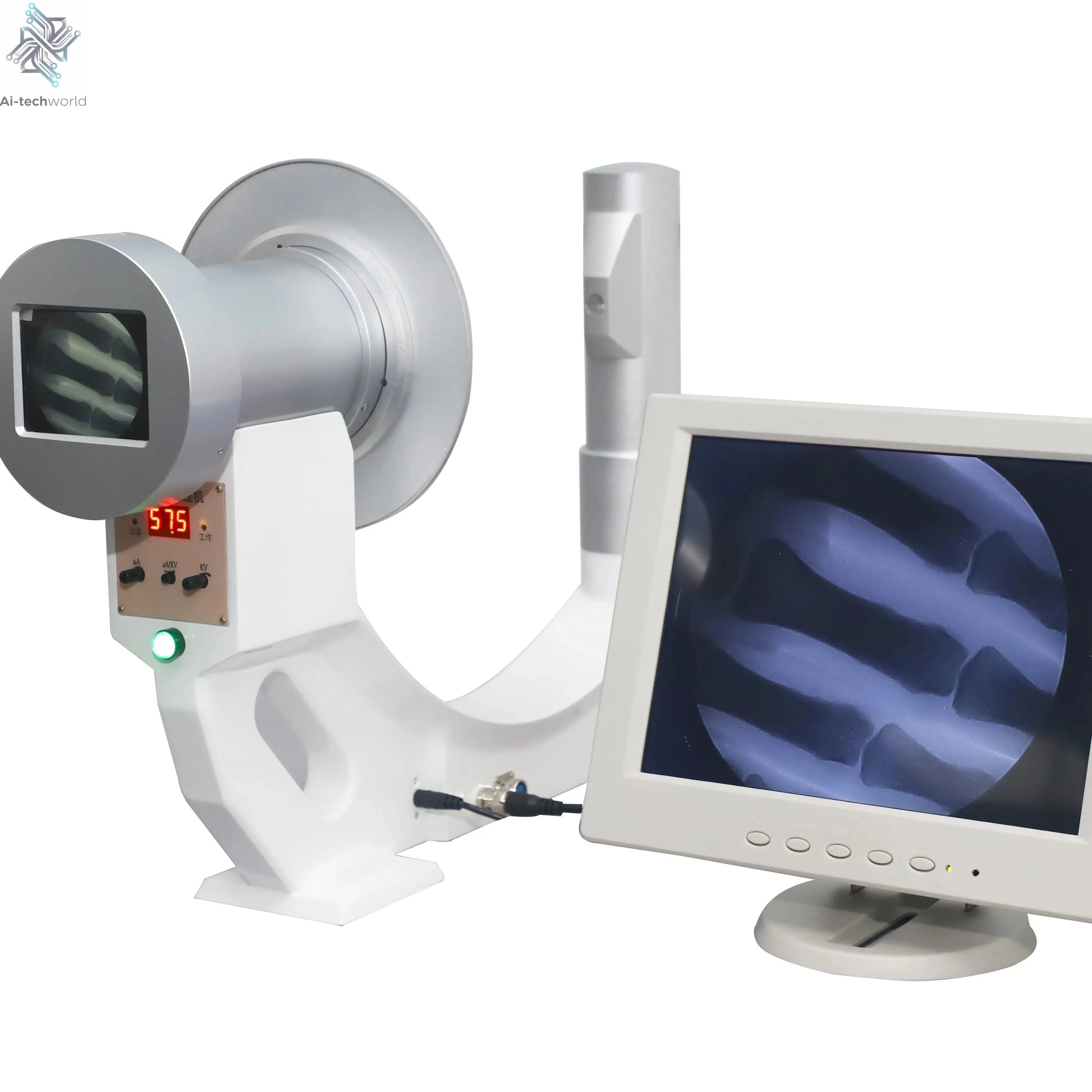 Cheapest Low Dose Portable X-ray Machine Handheld  Foot Fluoroscopy Machine Price for Sale Ai-TechWorld 