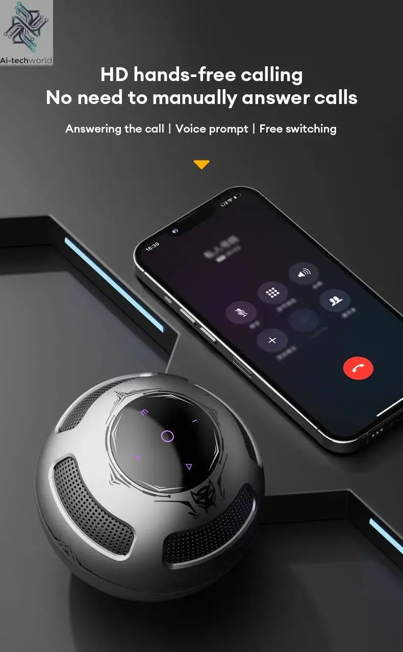 Choice TRANSFORMERS TF-Y17 Portable Loudspeaker Long Endurance Wireless Bluetooth Speaker Stereo Sound Multifunctional Sound box Ai-TechWorld 