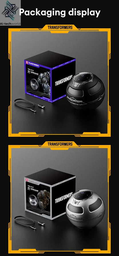Choice TRANSFORMERS TF-Y17 Portable Loudspeaker Long Endurance Wireless Bluetooth Speaker Stereo Sound Multifunctional Sound box Ai-TechWorld 