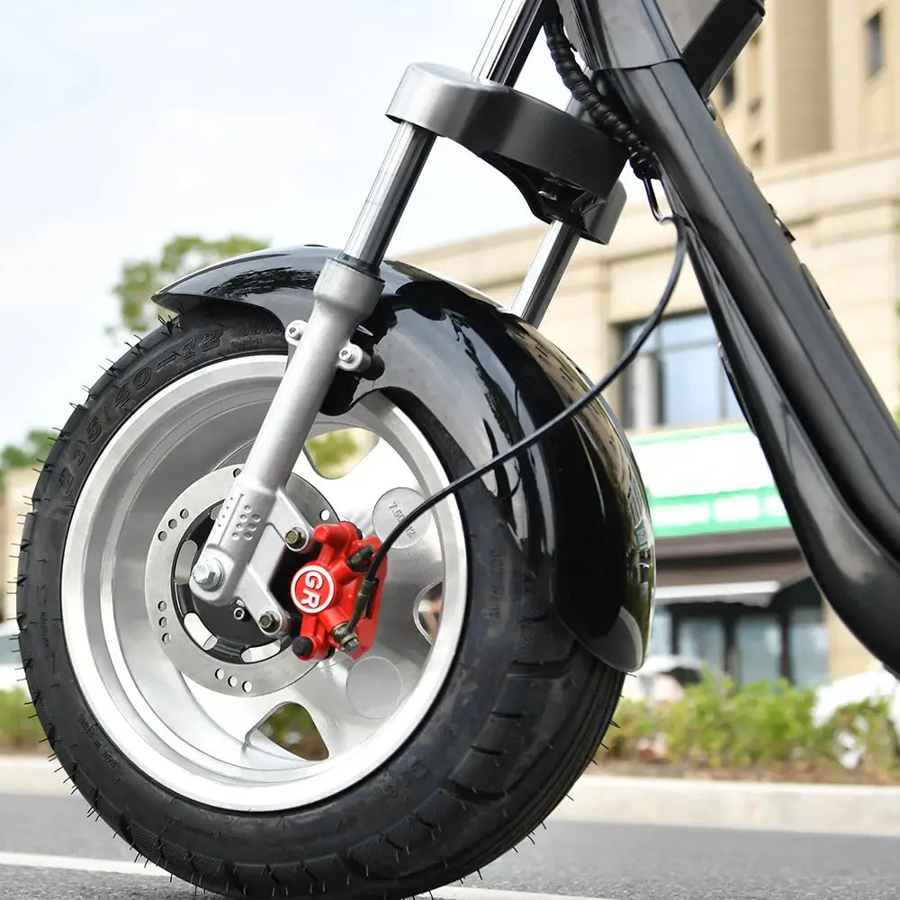 Citycoco Electric Scooter 4000W Powerful Motor Max Speed 60-70KM/H 60V25AH Battery Charging Mileage 40-60KM Max Load 250KG - Ai-TechWorld