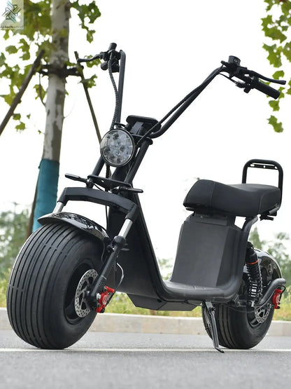 Citycoco Electric Scooter 4000W Powerful Motor Max Speed 60-70KM/H 60V25AH Battery Charging Mileage 40-60KM Max Load 250KG - Ai-TechWorld
